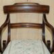 Fauteuil de bureau vintage style Regency Gillows
