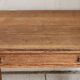 Desk, pine table, turned wooden legs, vintage, 70s