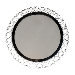 miroir mural rond, VEB