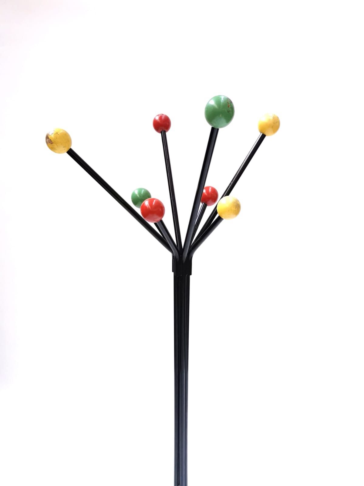 Vintage ball coat holder