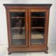 Display cabinet at counter height in mahogany and veneer, 19th century.