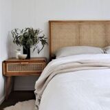 Rattan headboard 160 cm