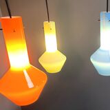 Vintage italian murano glass chandelier, 1960s