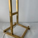 Square base brass lamp foot