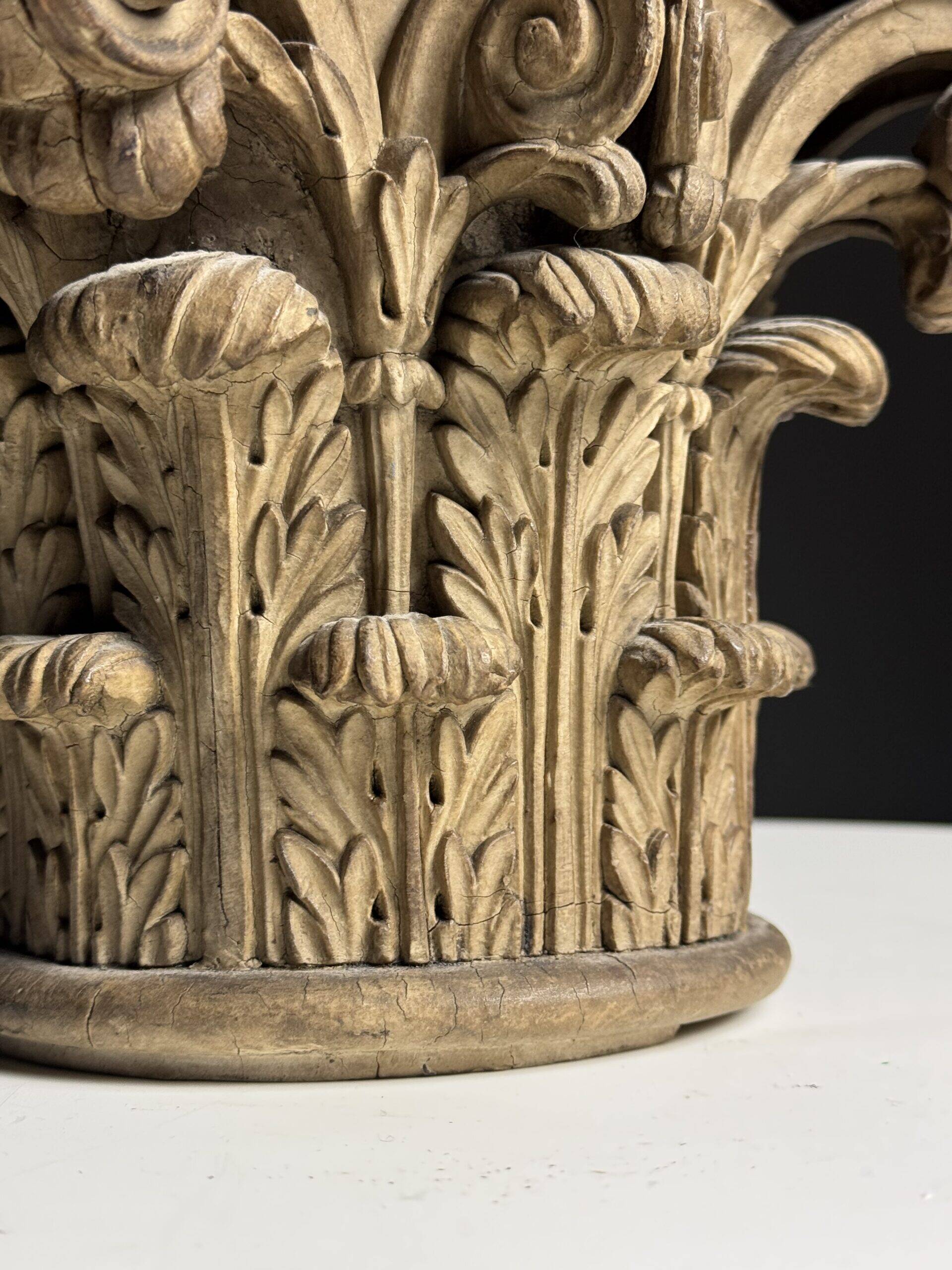 Terracotta capital 19th century