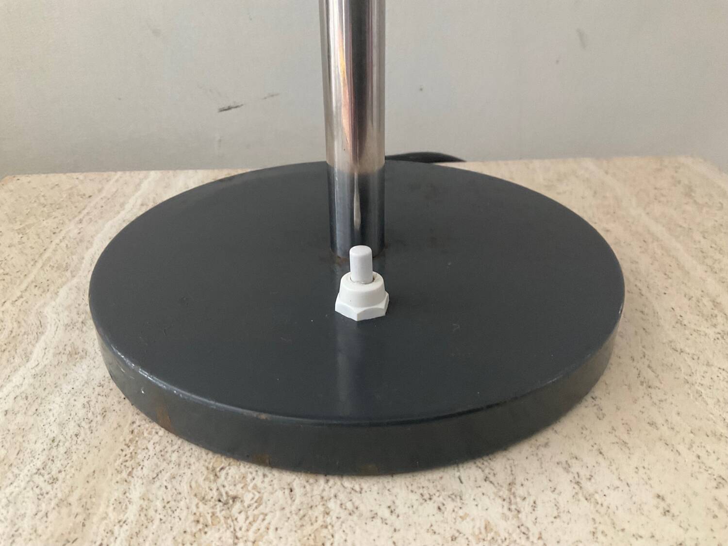 Vintage lamp from the 50s in sheet metal