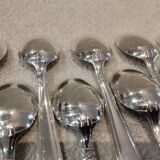 11 silver-plated metal coffee spoons Lemondial Grand Prix Monaco