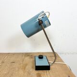 Lampe de table bleue vintage, années 1960