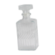 Old glass whiskey decanter