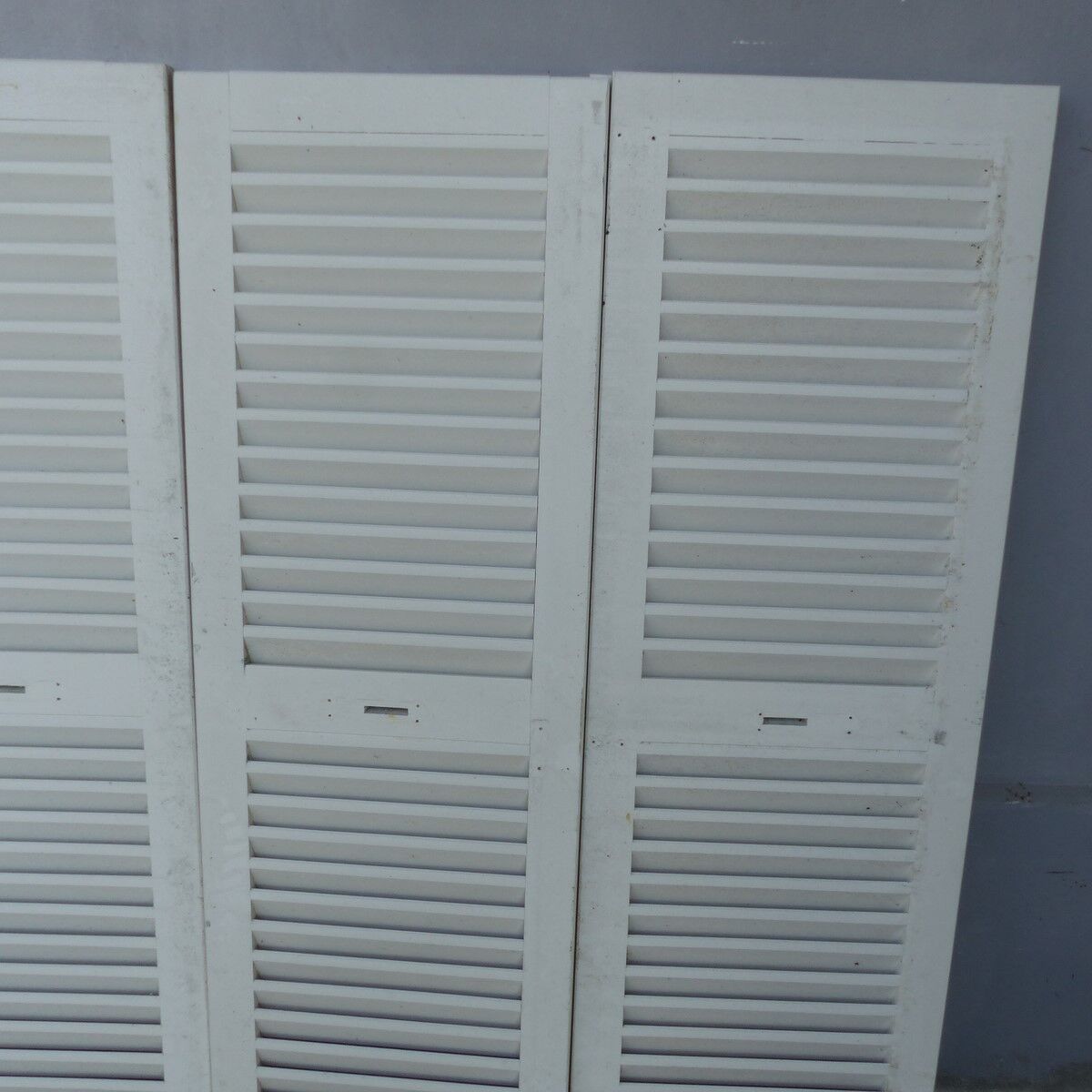 Lot de 4 volets persiennes L 209 x H 163 cm