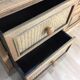 Pair of bedside rattan 1970s