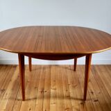 Scandinavian teak meal table vintage 1960