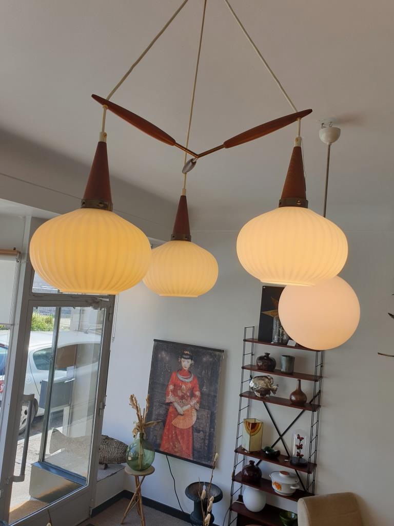 Scandinavian pendant lamp Louis Kalff
