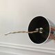 Petal hanging lamp in glass, brass and chrome metal 50