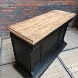 Comptoir en chêne début XXème