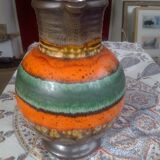 West Germany ceramic pitcher