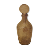 Carafe en verre soufflé violet Biot
