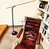 Chrome floor lamp against weight 70s