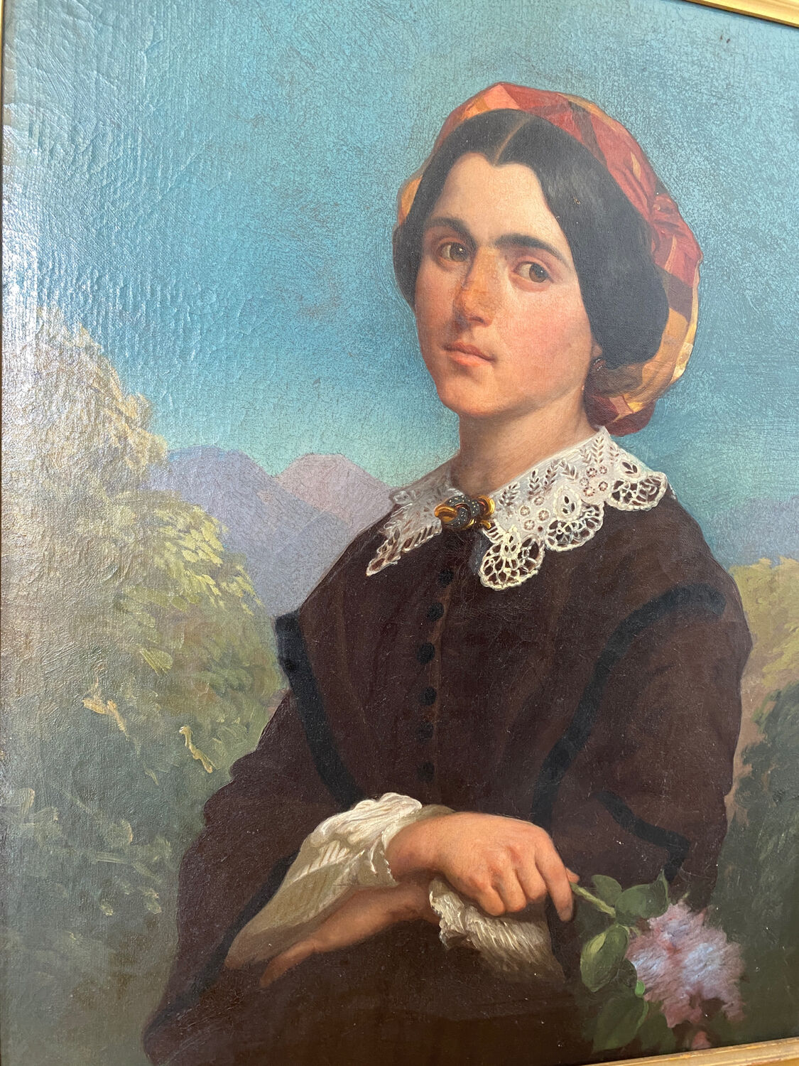 19th century school portrait