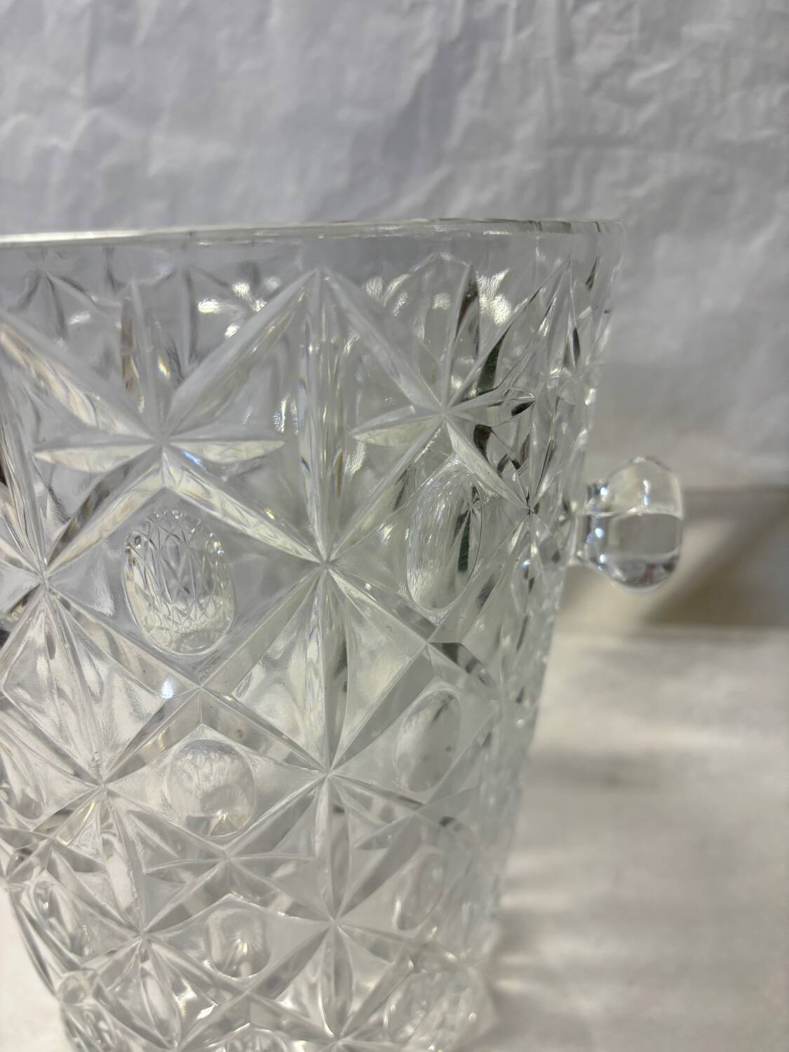Seau à champagne cristal
