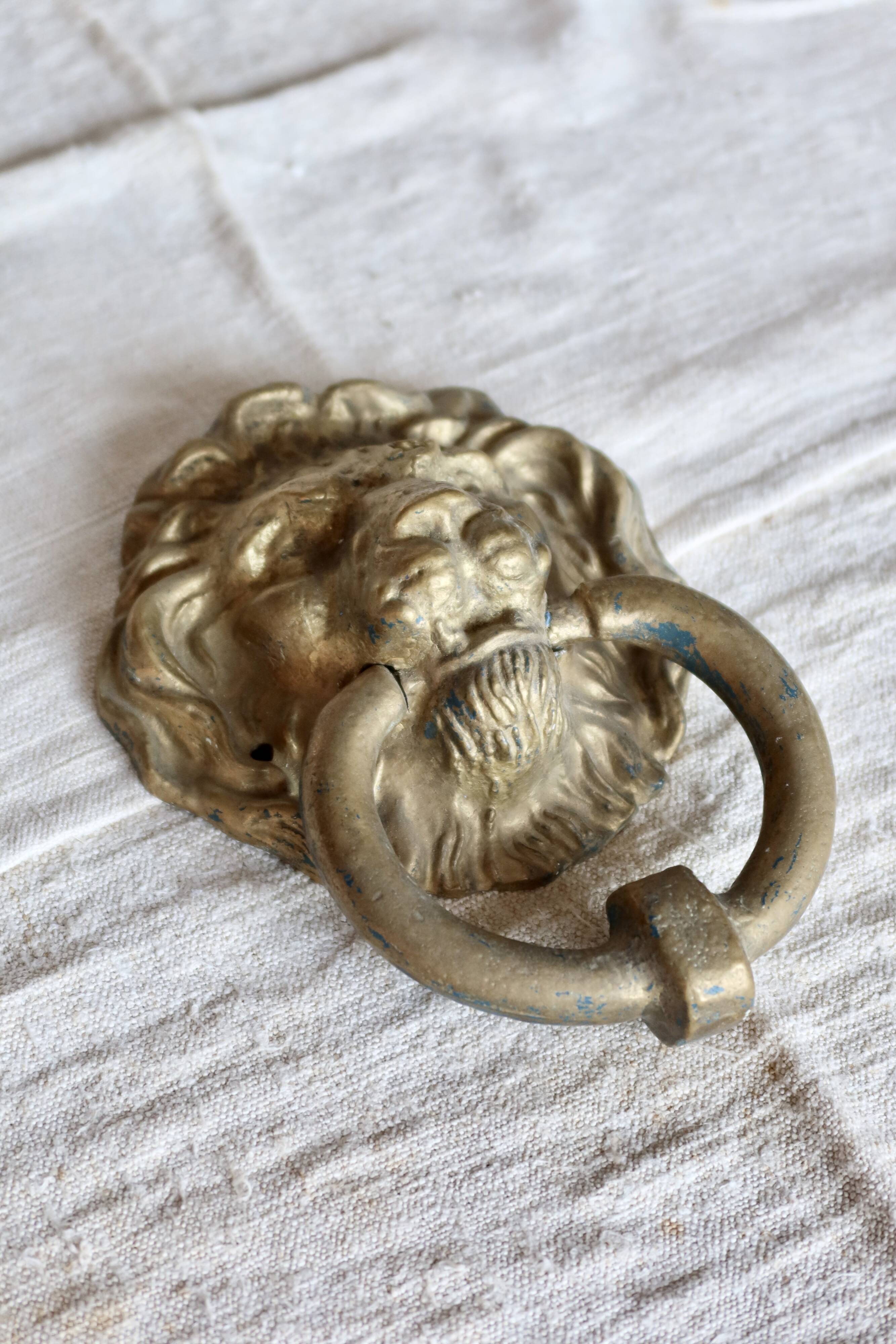 Vintage Door Knocker - Lion Head