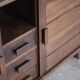 Enfilade Reconstruction René Gabriel. vintage wooden sideboard