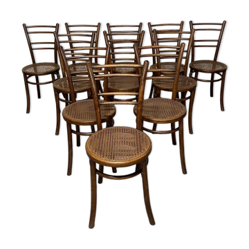 Chairs, Italy, late 19th century, set of 11