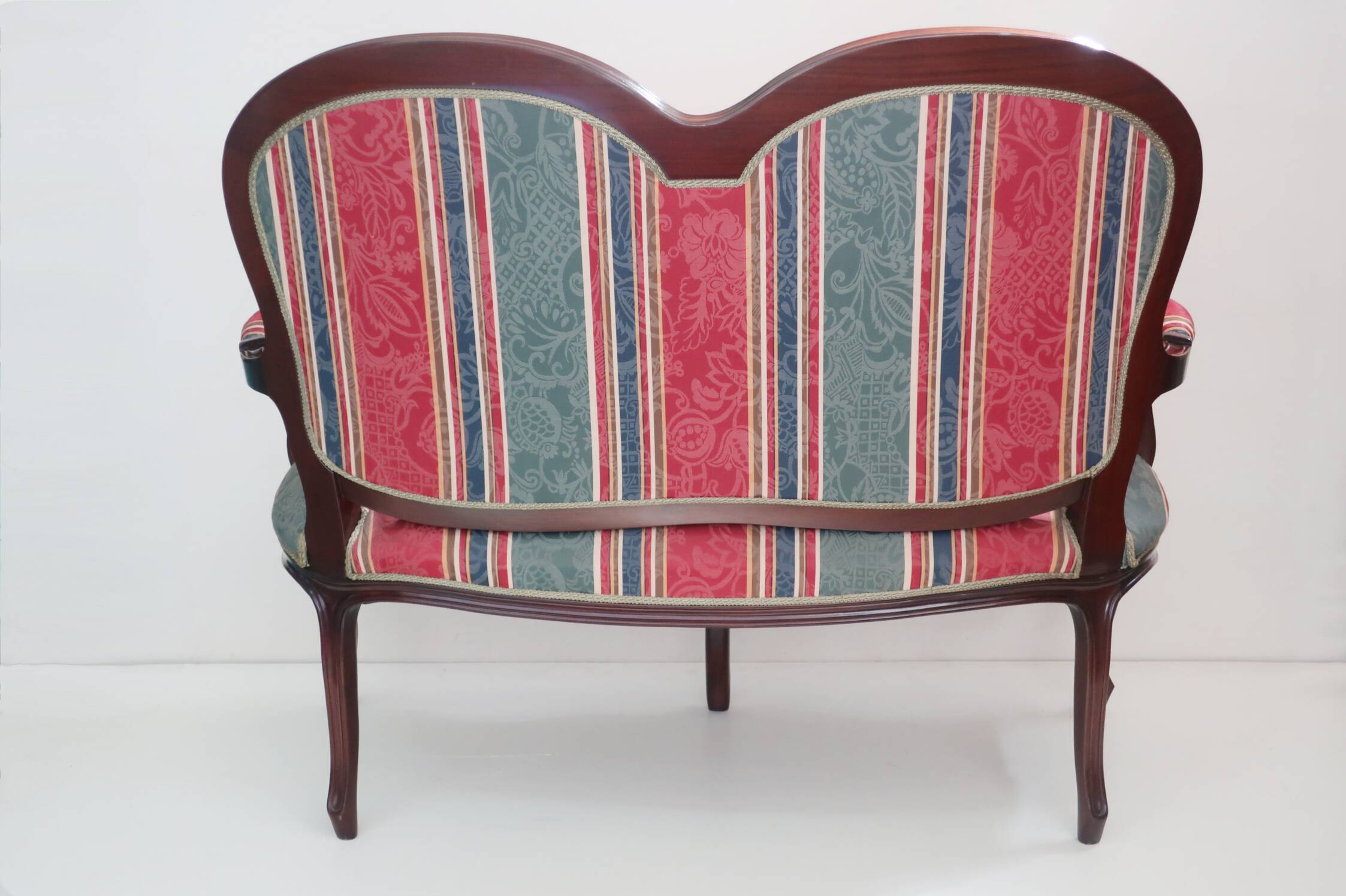 Louis XV two-seater armchair from the 80s.