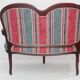 Louis XV two-seater armchair from the 80s.