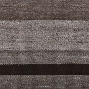 418x65 cm dark brown beige turkish runner wool kilim rug, corridor kilim