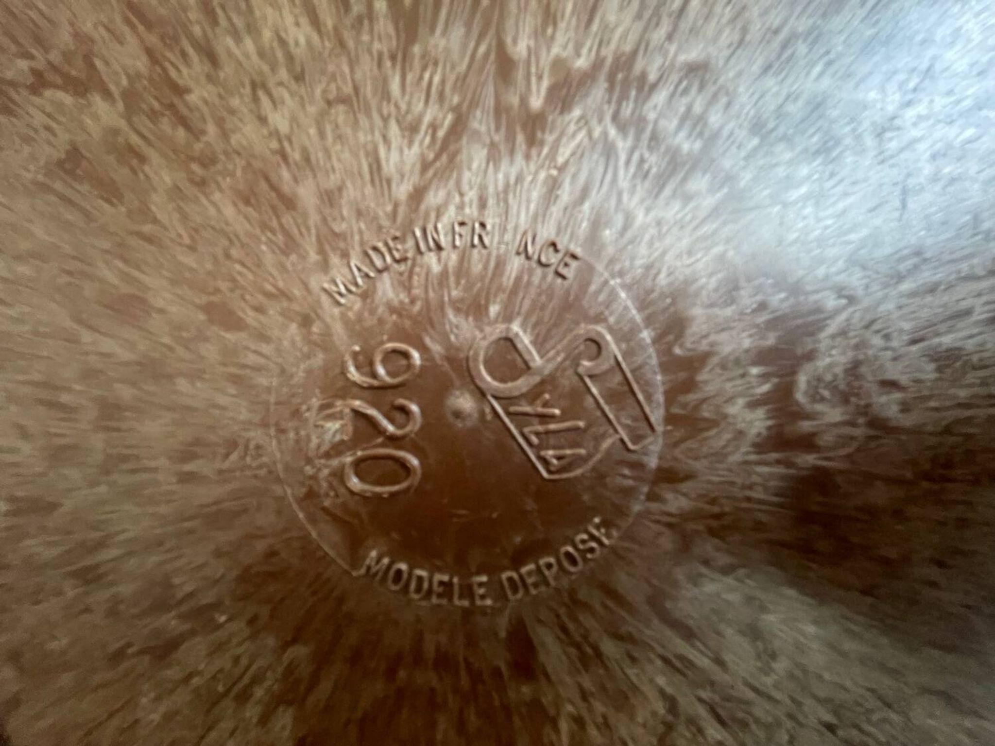Syla vintage oval mirror