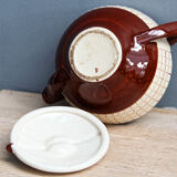 Tea service, coffee, faience de Longchamp, 50s