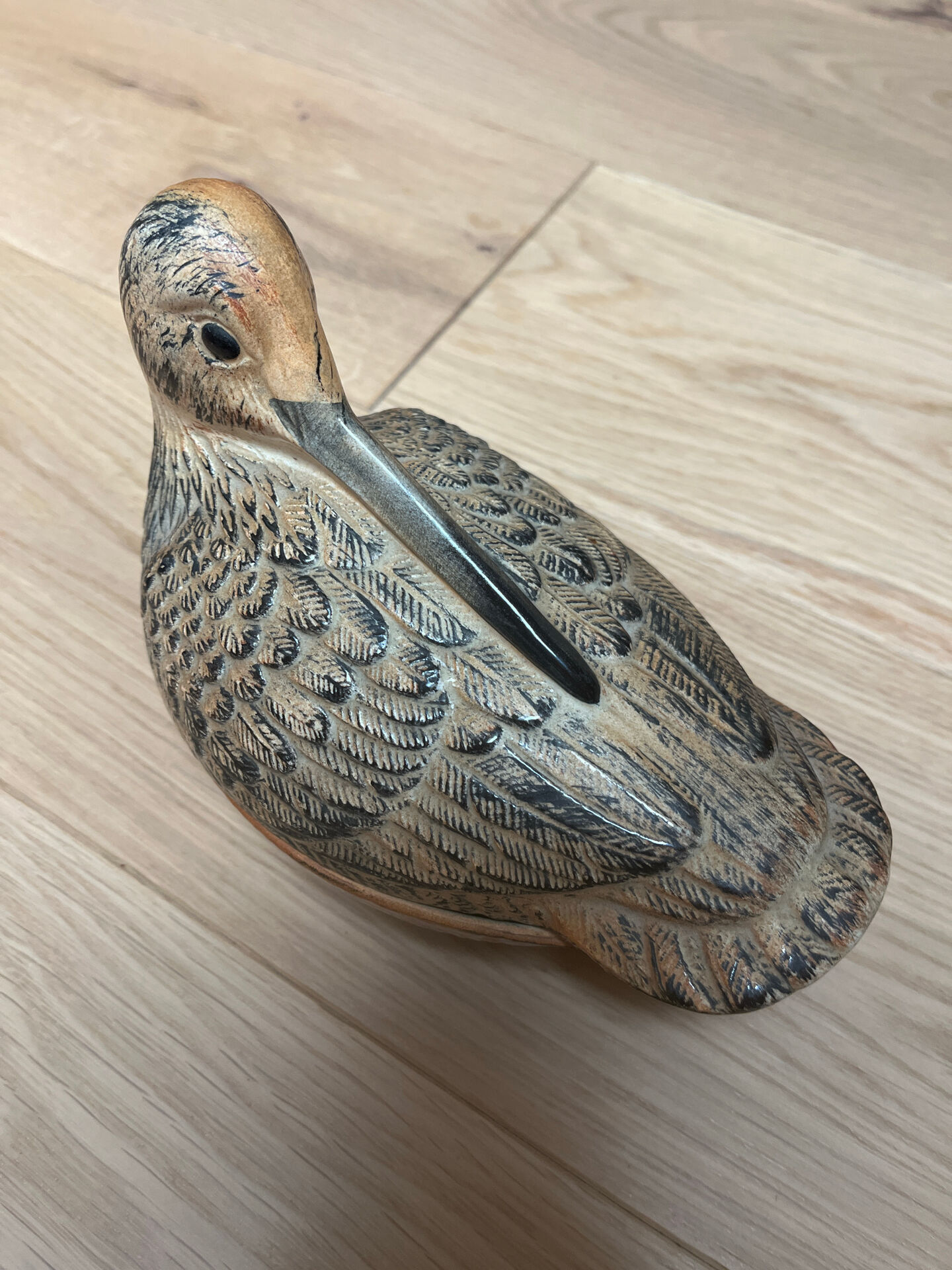 Ceramic terrine woodcock - Michel Caugant