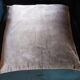 Velvet cushion cover brown / chocolate color