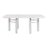 Modern Italian design marble coffee table