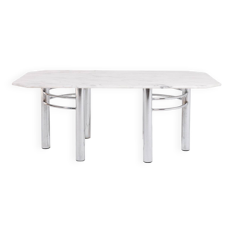 Modern Italian design marble coffee table