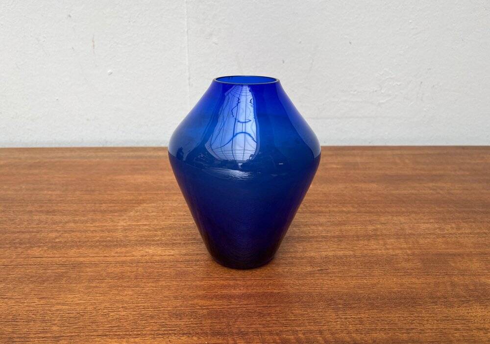 Mid-Century Minimalist Glass Vase, 1960s