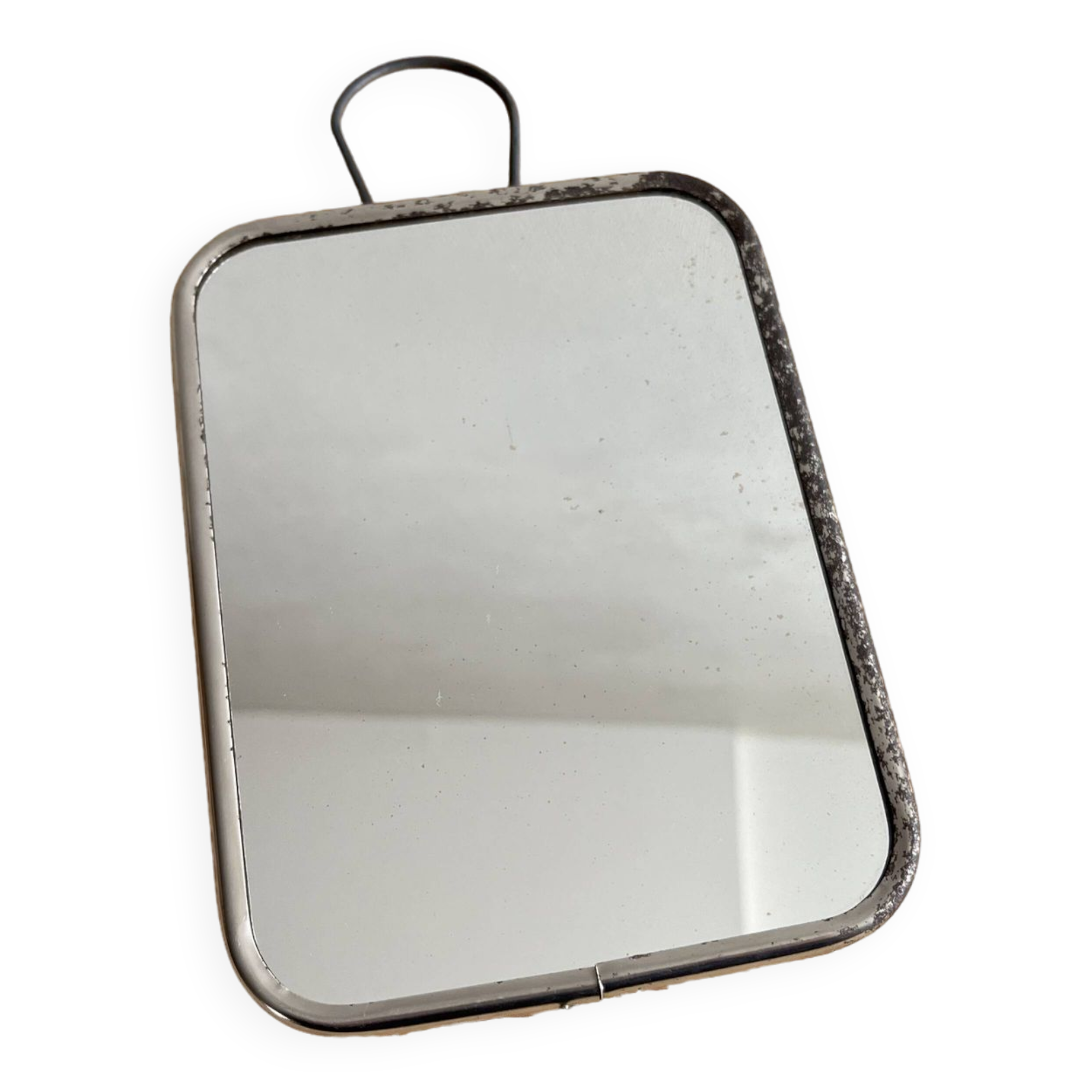 Barber mirror 18 x 13.5 cm