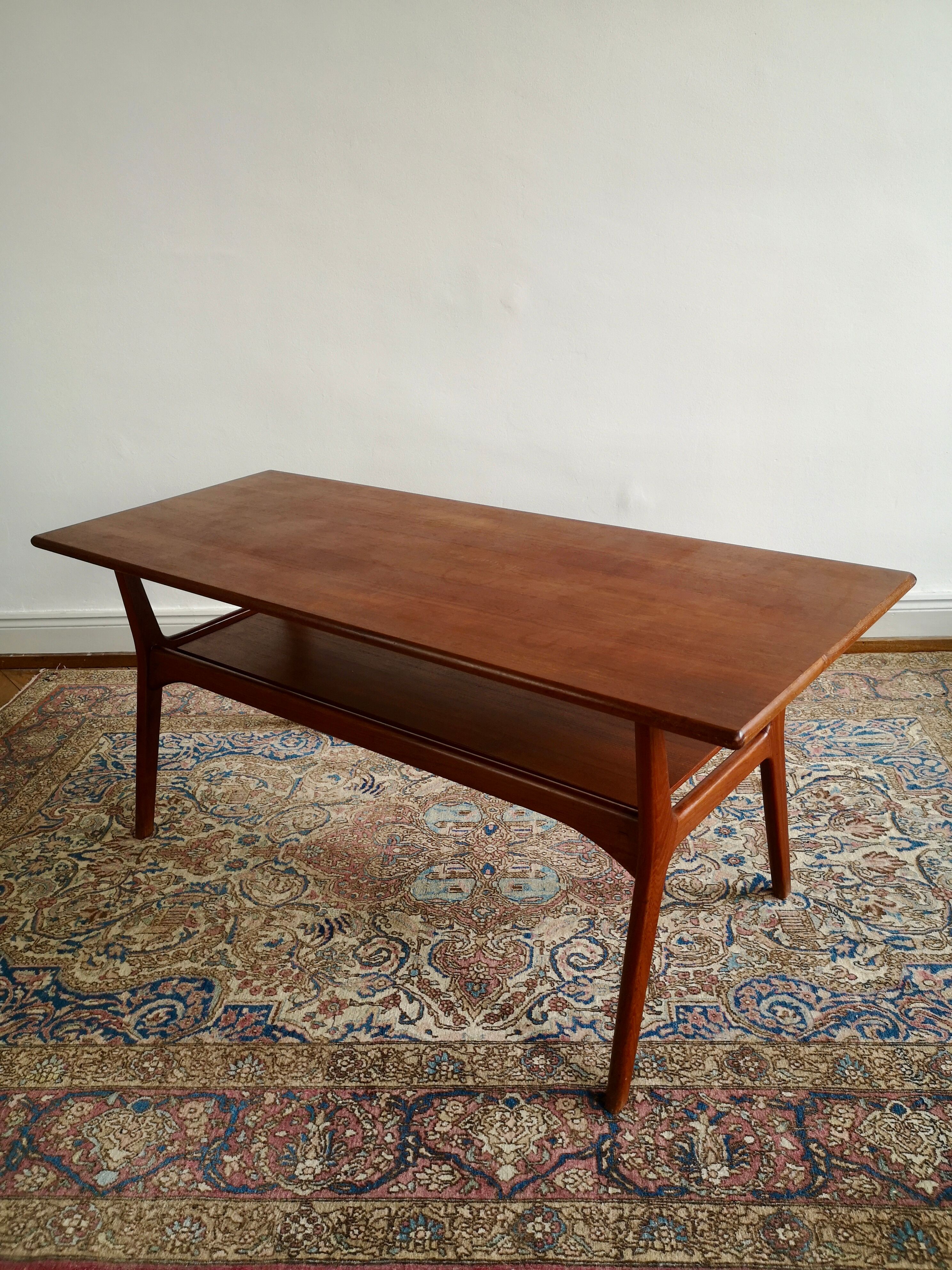 Scandinavian coffee table 60, teak