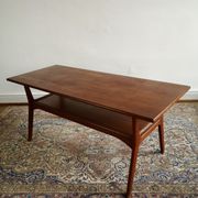 Table basse scandinave 60 en teck