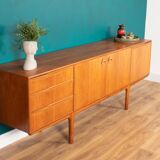 Retro Teak 1960s Long A H Macintosh Torpedo Mid Century Sideboard