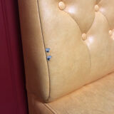 Yellow bistro bench, 1960