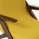 Lounge chair by ULUV reupholstered in Kvadrat Hallingdal, Czechoslovakia, 1960s