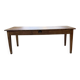 Pine and oak + walnut farmhouse table 1950