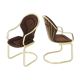 Pair of mid century chairs, Italy, 1970