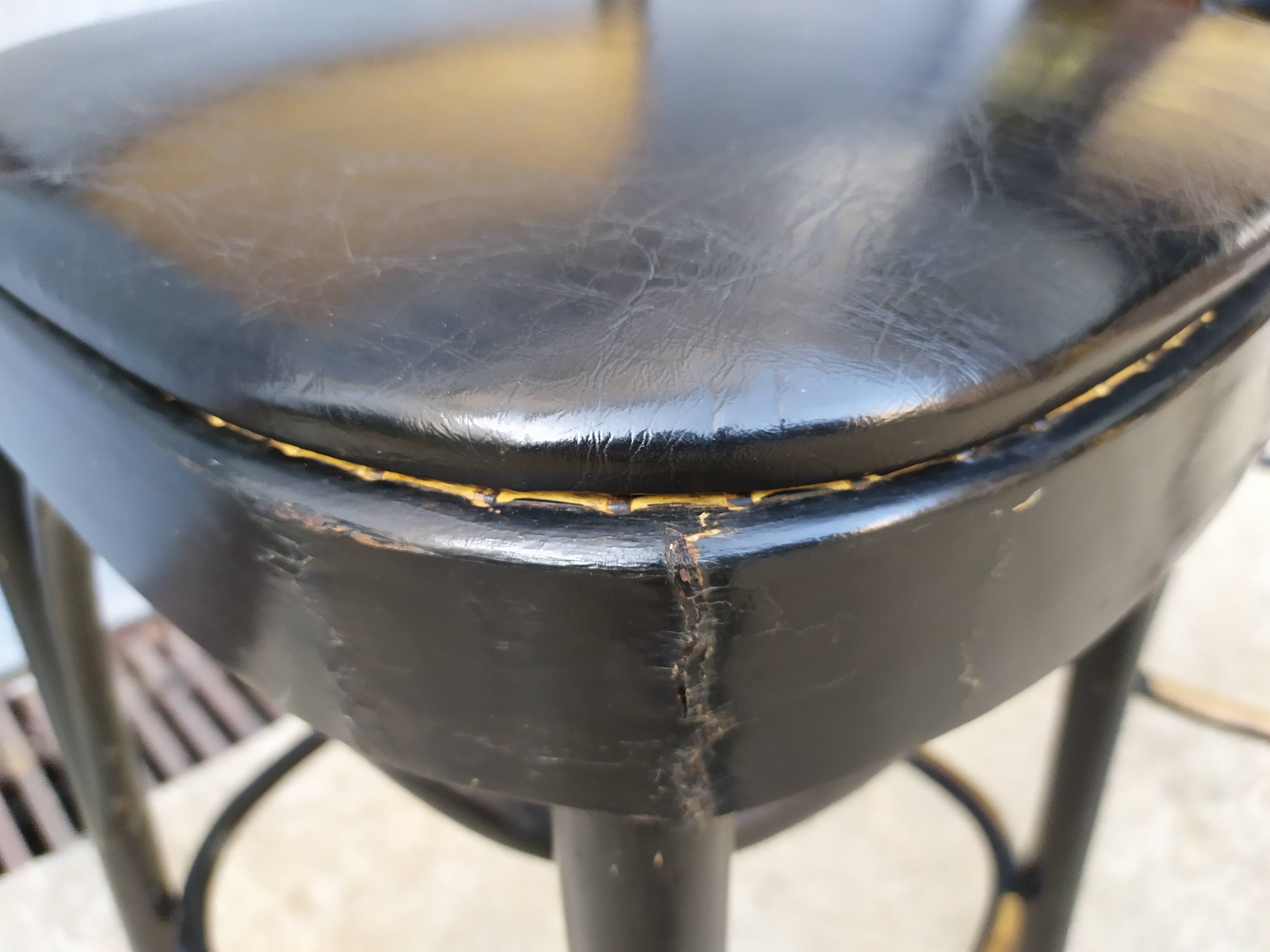 Pair of bistro bar stools