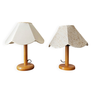 Paire de lampes vintage - scandinave