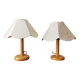 Paire de lampes vintage – style scandinave