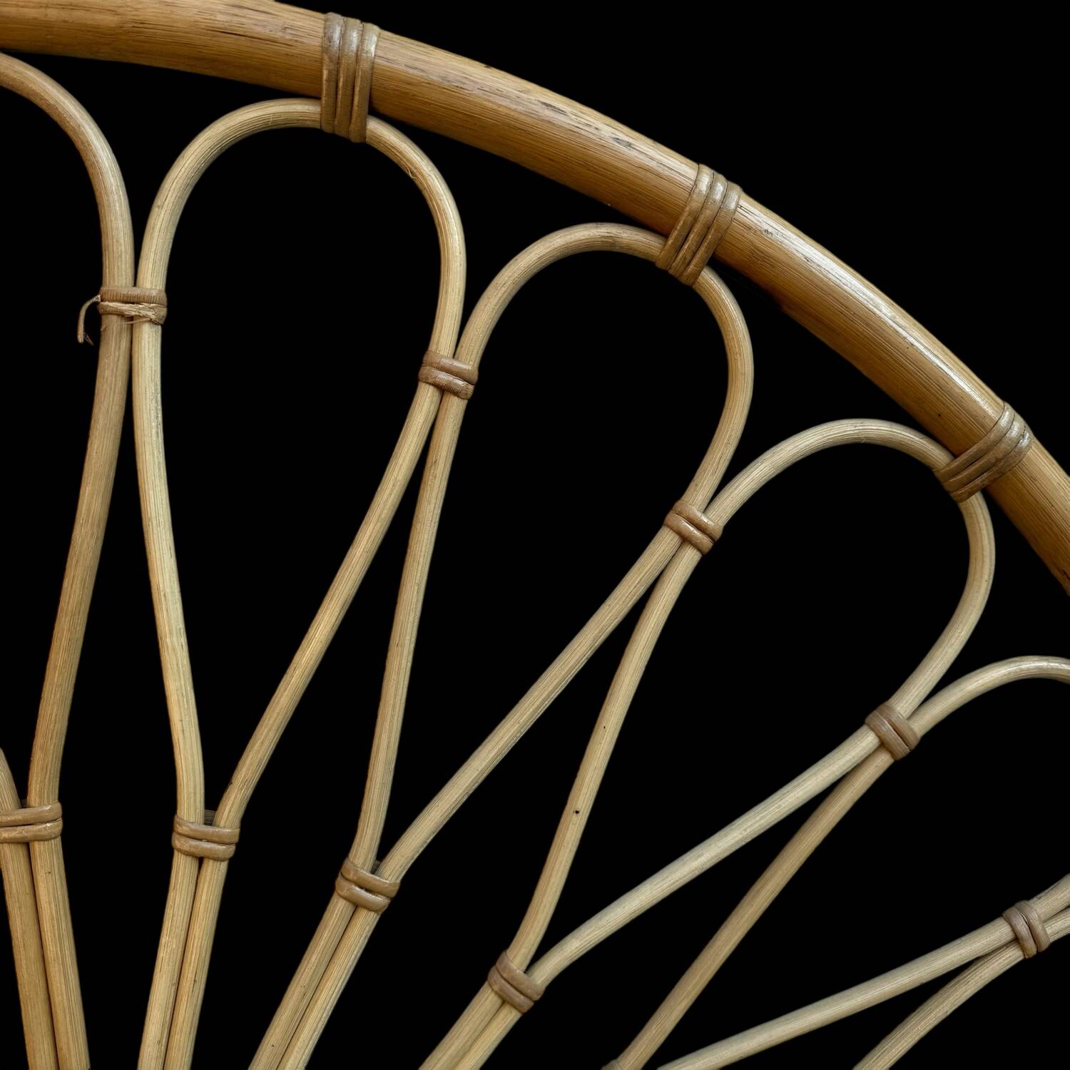 Rattan headboards from the 60s