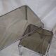 Chrome metal coffee table set